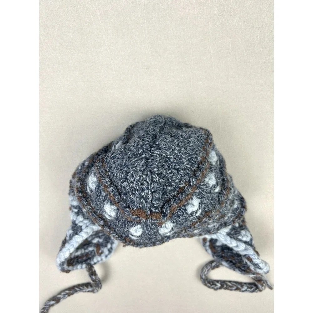 GAP Big Kids Wool Sherpa Ear Flap Beanie Winter‎ Hat (Read)